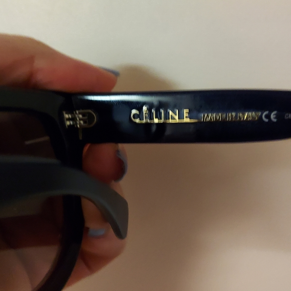 Céline Sunglasses Ombre Navy to Burgundy CL 41026/S FV7DV used - Picture 3 of 4